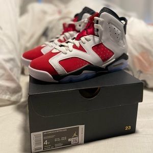 COPY - AIR JORDAN RETRO 6 2021 | White/Carmine-Bl…